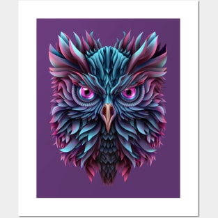 Purple OWL Posters and Art